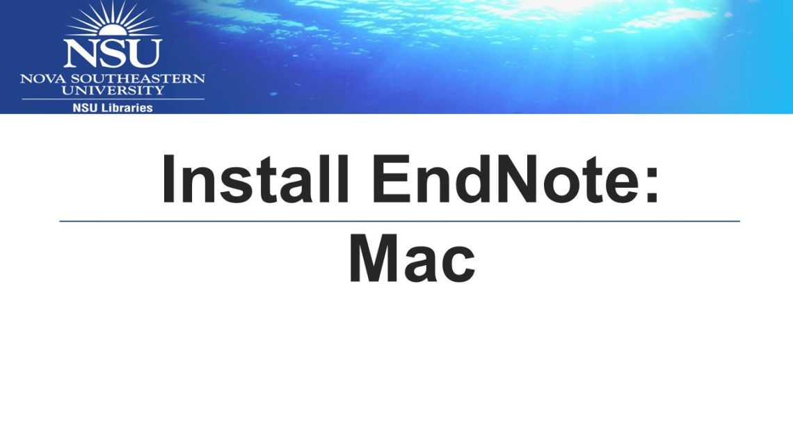 Download endnote for windows